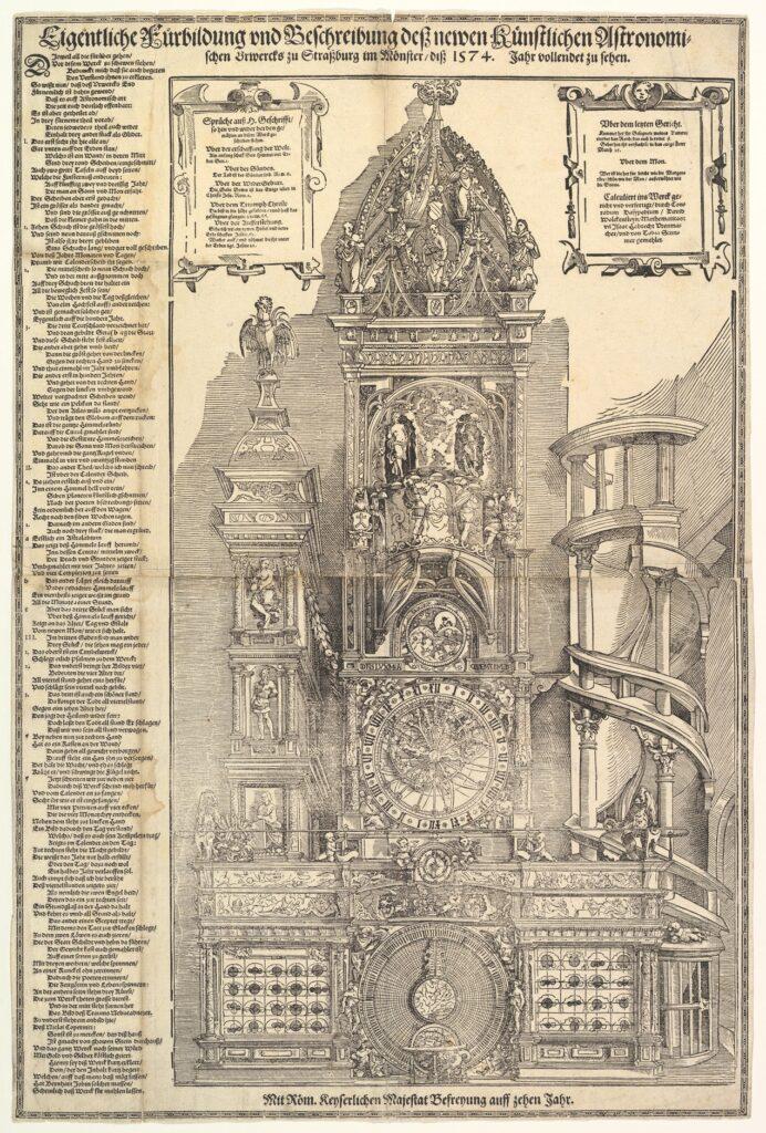 Astronomical Clock in the Cathedral in Strasbourg