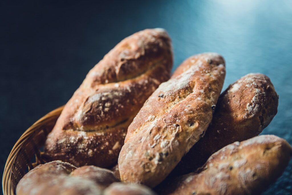 Homemade fresh bread