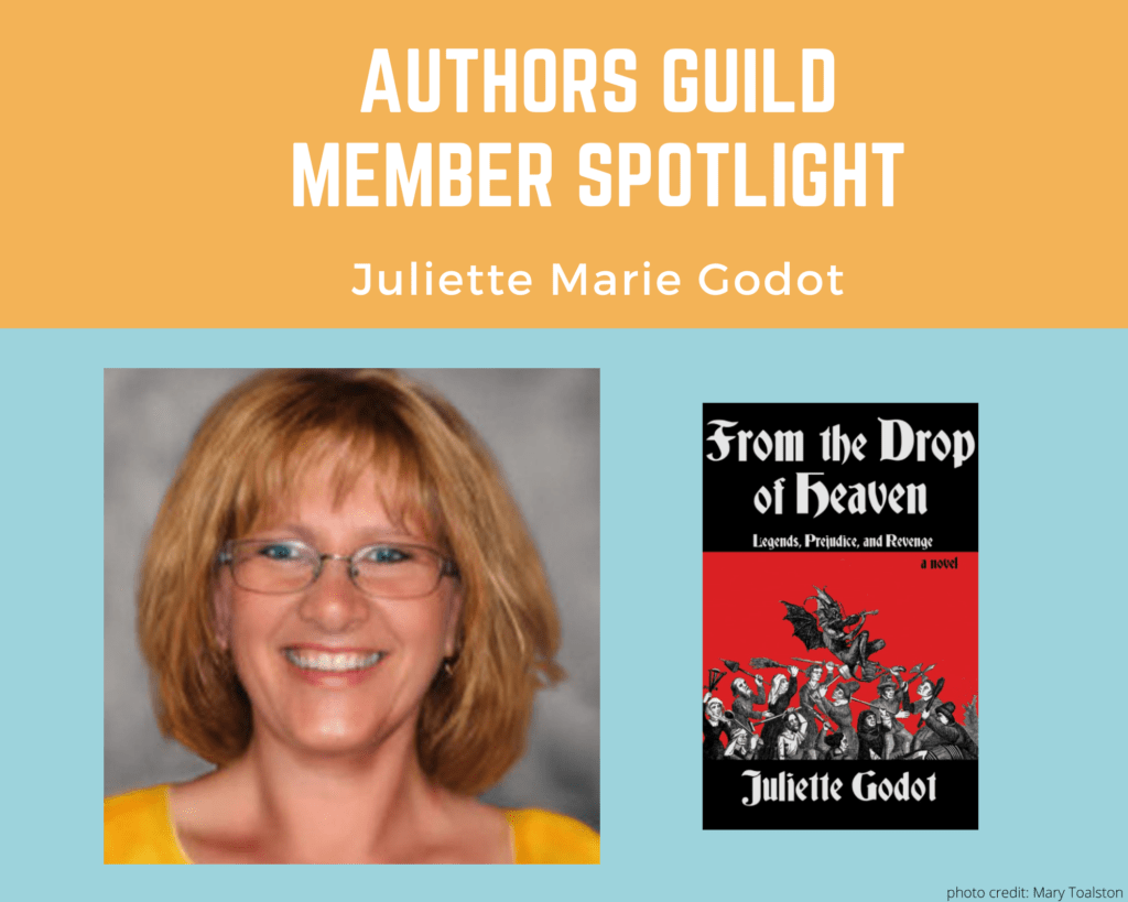 Author Juliette Godot's in th Author's Guild Member Spotlight